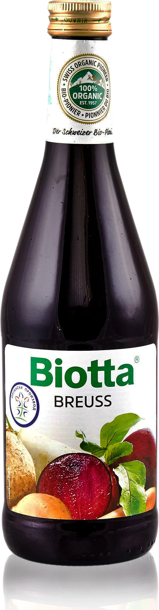 Breuss - sok od povrća (organski proizvod) 500 ml Biotta 